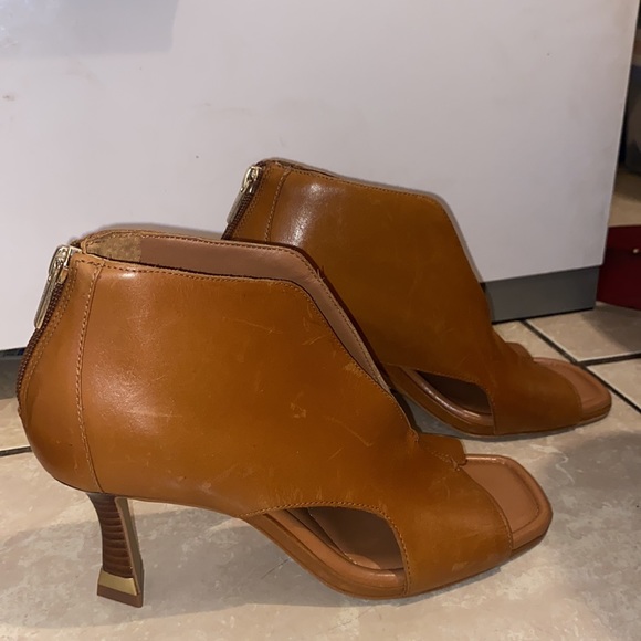 Vince Camuto Womens Jesilia Square Open-Toe Booties Size 8 - Picture 5 of 8